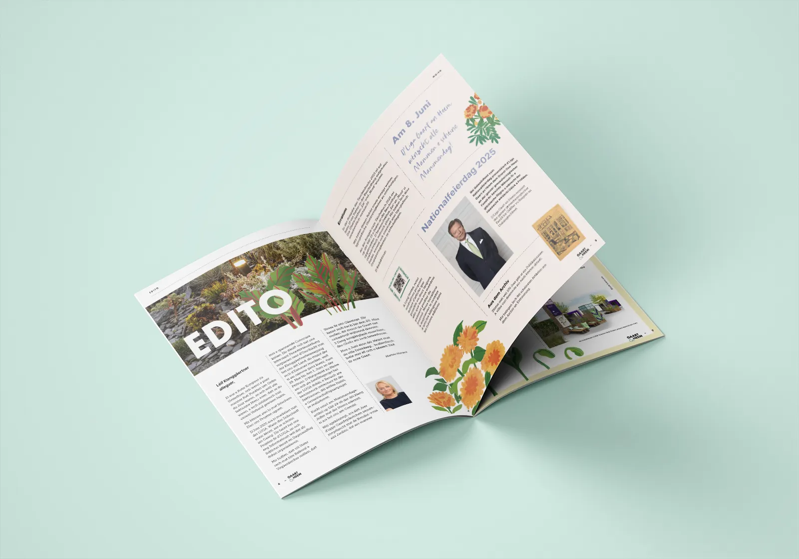 Image pages de magazine Gaart en Heem