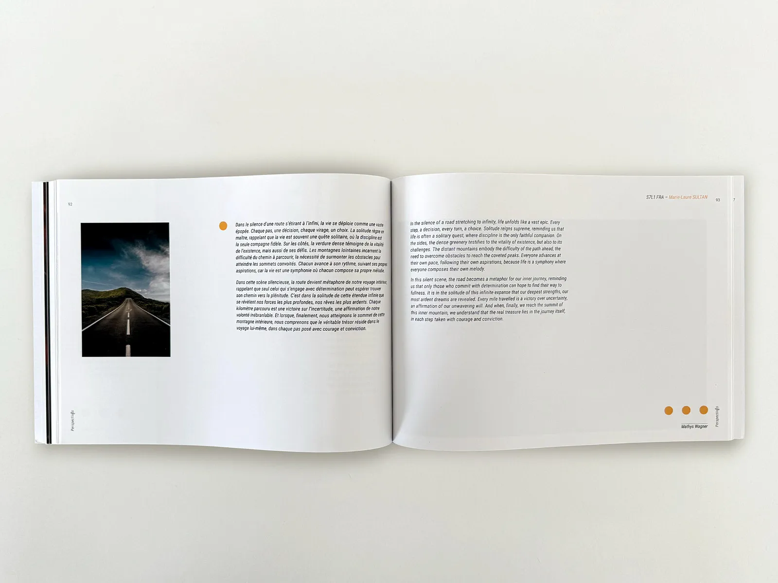 Pages intérieures livre