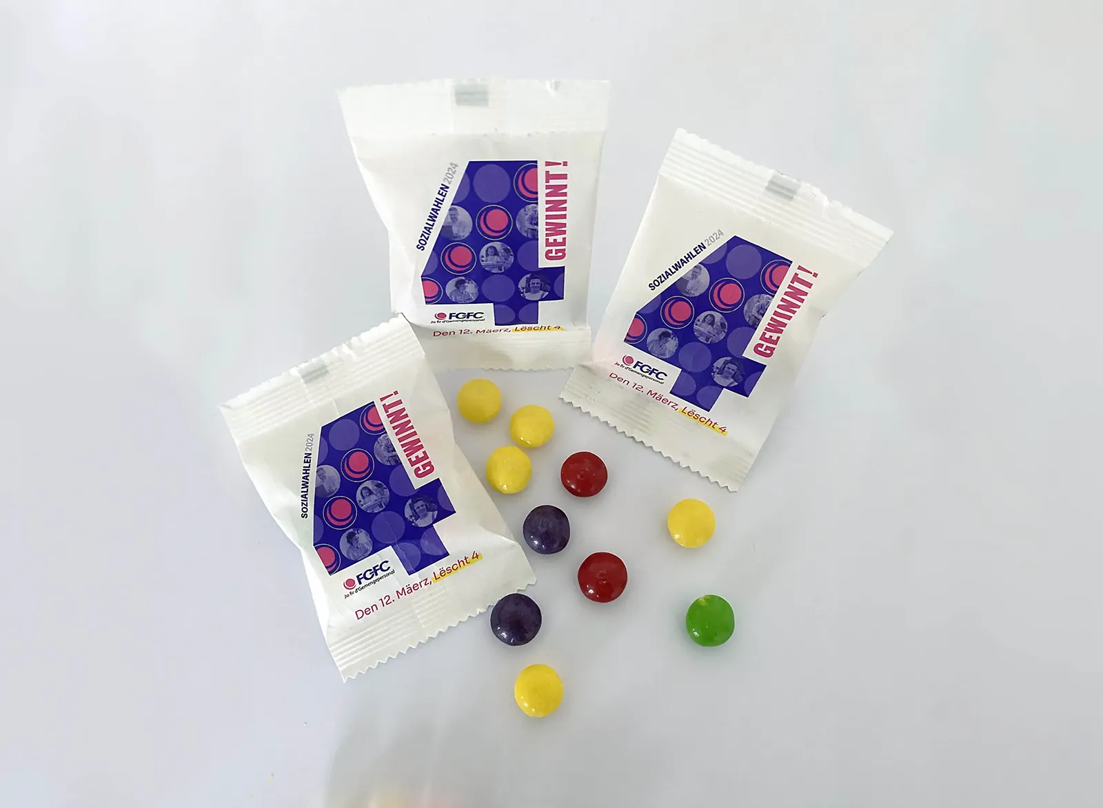  Photo packaging bonbons 