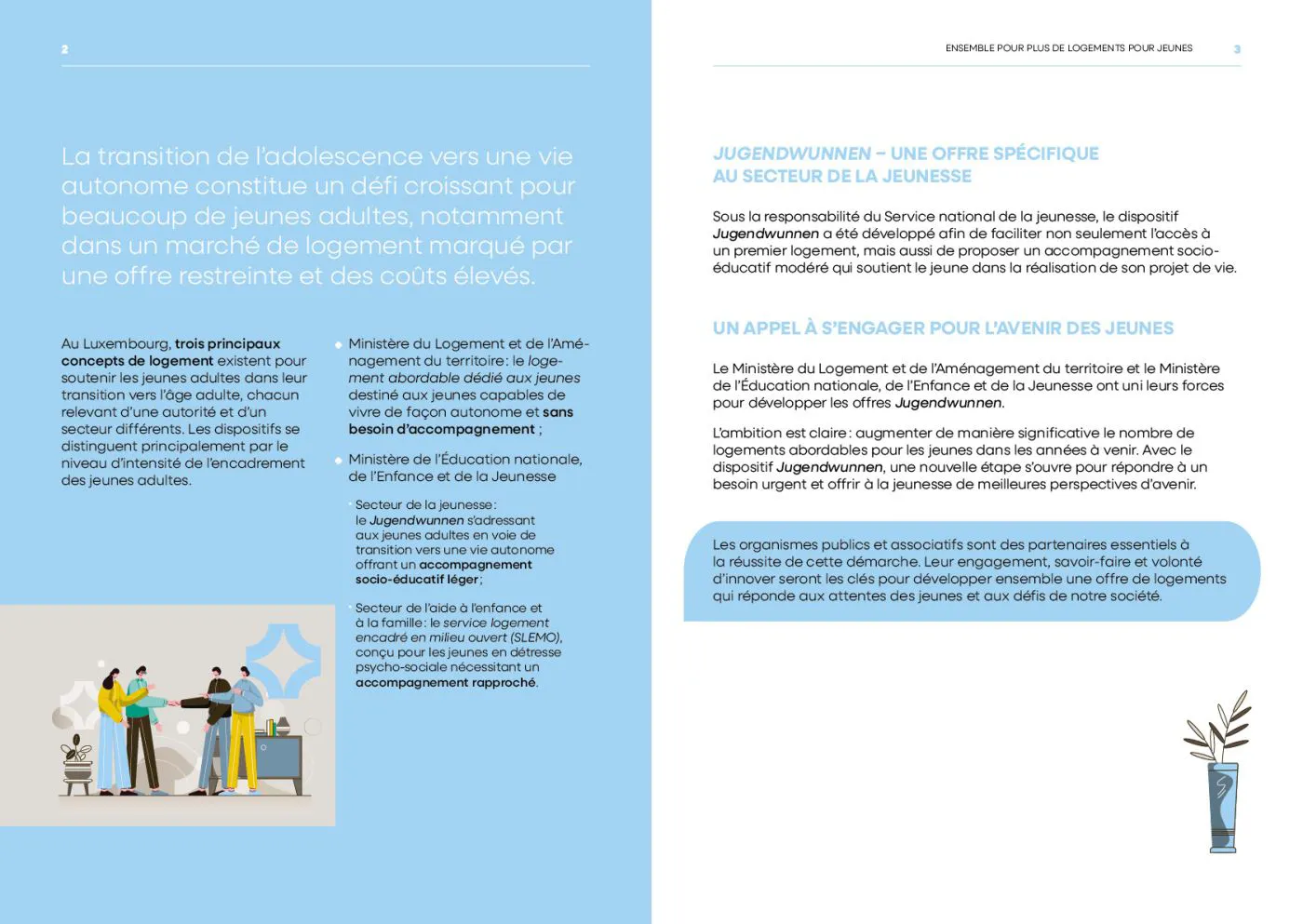 pages 2-3 brochure Jugendwunnen