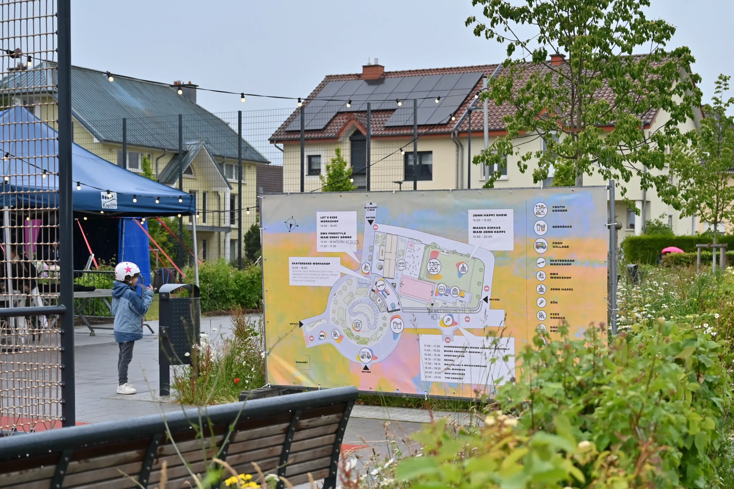 Panneau plan de situation